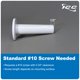 thumbnail image 5 of Organizador de pared con bobina de cable ICC ICACSWDS10, paquete de 10, 5 of 8