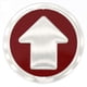 thumbnail image 1 of Trail Marker Wild Drifter Bright reflectante, paquete de 24 unidades, color rojo, 1 of 9