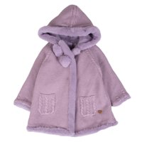 Chaleco Bebé Niña Palo Rosa Pillin