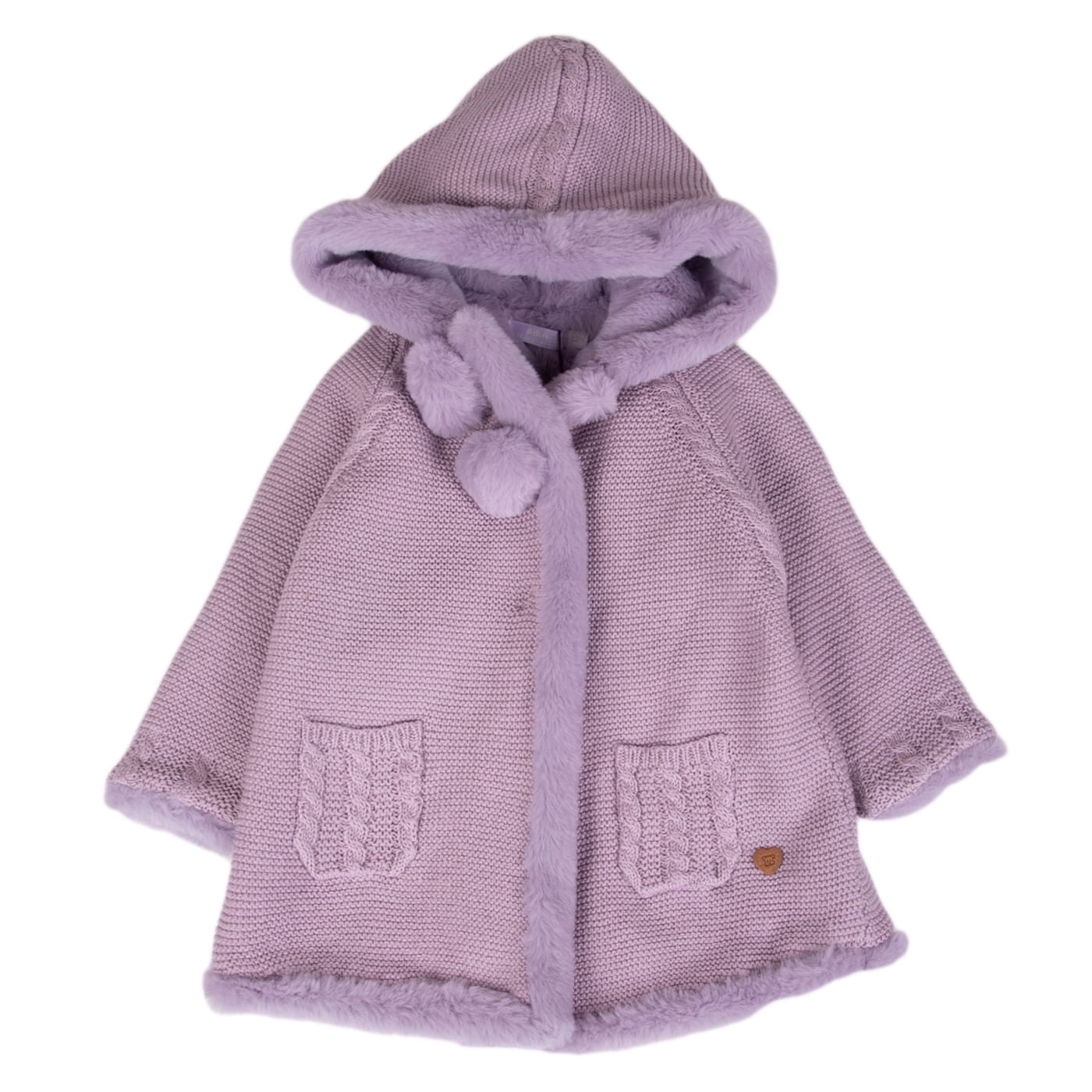 Chaleco Bebé Niña Palo Rosa Pillin