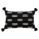 thumbnail image 3 of Funda De Almohada Tejida Con Borlas, Funda De Almohada Elegante, Decoración De Sofá De Algodón, Rectángulo Negro, 3 of 5