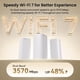 thumbnail image 4 of Sistema WiFi Mesh Tenda BE3600 WiFi 7 de doble banda, paquete de 3, 4 of 8