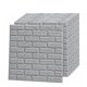thumbnail image 1 of X15 Laminas Autoadhesivas Decomural 3d Ladrillo Pared 70x77cm Gris, 1 of 9