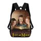 thumbnail image 1 of Solo Agrega Magia-theme Backpack, Campus style schoolbag Bookbag with Adjustable Shoulder Straps And Large Zip Compartment, Unisex Travel Bags., 1 of 6
