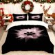 thumbnail image 1 of Black Paw Print Powder Explosion Bedding Includes a Soft Duvet Cover And Two Pillowcases Skin-Friendly And Breathable Suitable for Family Bedrooms/Guest Rooms U, 1 of 1