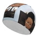 thumbnail image 1 of Jefe en pañales: Niño africano Gorro de Natación de Licra, Gorro de Baño de Tela Cómoda, Gorro Elástico Antideslizante para Hombres, Mujeres y Niños, 1 of 6