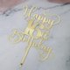 thumbnail image 4 of Adorno para Tarta Ruscalin 16.º Cumpleaños Dorado Espejado, 4 of 6