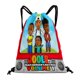 thumbnail image 1 of Jools TV Mochila de Cuerdas para Deportes y Gimnasio, Bolsa de Cuerdas Resistente al Agua, Bolsa Cinch, 30×40cm, 1 of 6