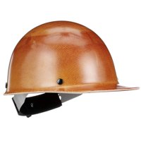 Casco De Seguridad Msa Skullgard Estilo Gorra Con Trinquete Oscilante, Color Canela