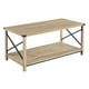 thumbnail image 1 of Mesa de Centro de Madera con Estilo Granero, 1 of 3