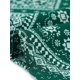thumbnail image 5 of Top de talla grande para mujer sin mangas con estampado floral, blusa de tirantes con cuello en V, camisetas 4X verde, 5 of 6