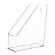 thumbnail image 5 of Soporte transparente para revistas para mascotas, organizador de escritorio, estante para carpetas portátil con asa de 9,8x3x10,6 pulgadas para sobres, 5 of 5