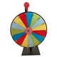 thumbnail image 4 of Ruedas de premio de casino con soporte, ruedas de ruleta resistentes, 15 abanicos de colores para ferias, actividades promocionales, supermercados, fi 40cm, 4 of 5