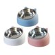 thumbnail image 2 of Comedero Para Mascotas De 3 Uds, Cuenco Individual Elevado De 15 Grados Para Perros Y Gatos, 2 of 5