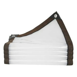 Crusec - Lona Impermeable 3X4 Metros Transparente Resistente Unidad