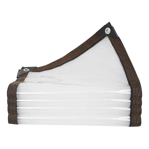 Crusec - Lona Impermeable 3x4 Metros Transparente Resistente Unidad