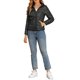 thumbnail image 2 of INSPIRE CHIC Chaqueta Acolchada para Mujer Cuello Alto Ligera con Capucha Cremallera 2XL Negro, 2 of 6