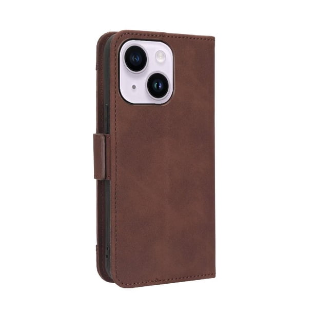 Funda Tipo Billetera FOXDOCK para iPhone 15 – Tapa Flip con Tarjetero