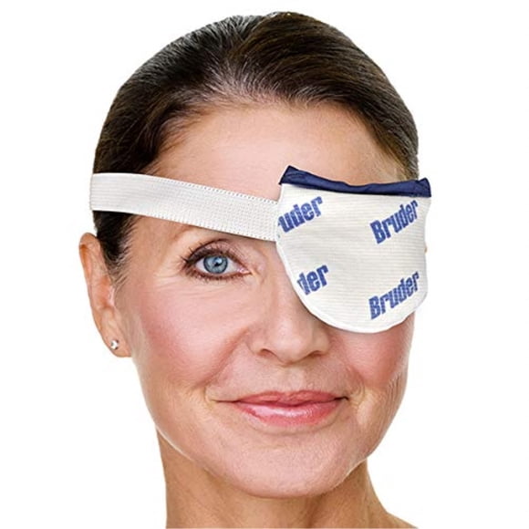 Compresa para ojos Moist Heat Bruder Single Eye Fast Acting Relief
