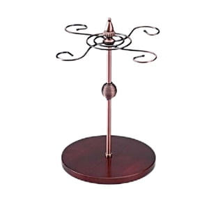 Magideal - Soporte De Independiente Para Encimera, Colgador De , Estante Para Copas, Para Barra De Restaurante De Escritorio , Plano 4 Ganchos