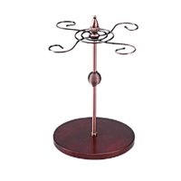 Magideal - Soporte De Independiente Para Encimera, Colgador De , Estante Para Copas, Para Barra De Restaurante De Escritorio , Plano 4 Ganchos