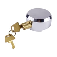 Magideal - Candado Con Grillete Oculto, Candado De Remolque Resistente Con Llave Para Carga De Puerta De Tiendas