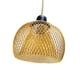 thumbnail image 5 of Lámpara Colgante De Hierro, Cubierta De Luz Colgante Retro Para Cafeterías, Dormitorio, Baño, Esférica Dorada, 5 of 5
