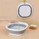 thumbnail image 2 of 1pc Foldable Wash Basin, Portable Collapsible Laundry Basin, Home Student Dormitory Baby Basin, 2 of 5