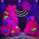 thumbnail image 1 of Globos UV Neón HiFOL 100 uds 30 cm Rosa Fluorescente para Fiesta, 1 of 7