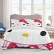 thumbnail image 1 of Hello Kitty Bedding Sets Cartoon Duvet Cover Lightweight 3 Piece Bet Sets for Kids Boys Girls, 1 of 5
