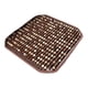 thumbnail image 2 of Almohadilla De Asiento Con Cuentas De Madera, Alfombrilla Refrescante Para Coche, SUV, Camión, Color Marrón, 2 of 5
