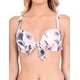 thumbnail image 1 of Bikini estilo sostén push up estampado rosado Talla S, 1 of 5