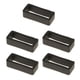 thumbnail image 1 of 5PCS anillo de correa de goma anillo de goma accesorios de reloj 18mm negro, 1 of 5