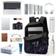 thumbnail image 3 of Caballero Luna-theme Backpack, Campus style schoolbag Bookbag with Adjustable Shoulder Straps And Large Zip Compartment, Unisex Travel Bags., 3 of 6