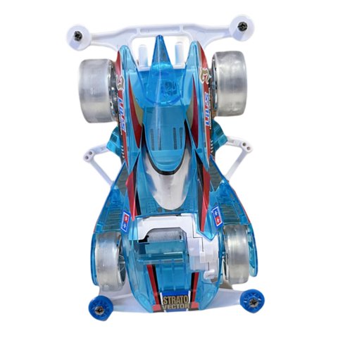 Bothyi - Diy Mini 4Wd Racer Car Toy Crafts Hecho A Mano Enseñanza En El Aula Para Regalo Adolescentes Azul