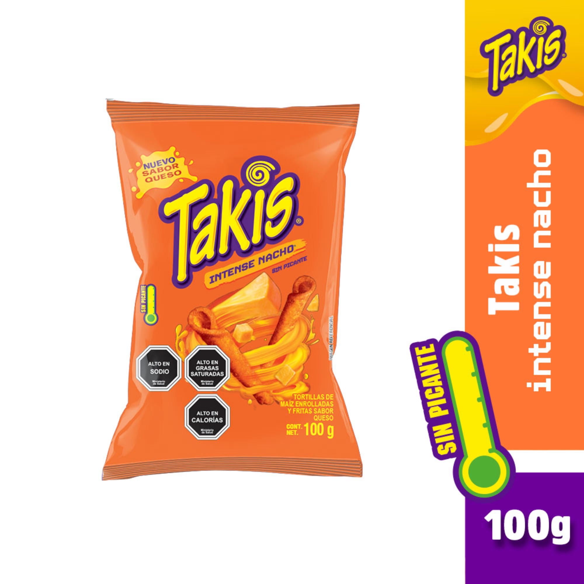 Takis Intense Nacho 100 g Barcel