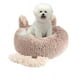 thumbnail image 1 of Cama de Mascota Perro Gato Tipo Donut Con Cola - L 60 cm Rosa claro, 1 of 2