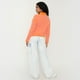 thumbnail image 2 of Sweater Mujer Chenille Rib Rosado Rayas Corona, 2 of 5