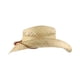 thumbnail image 3 of Sombrero Stetson Bridger de paja unisex, color natural, talla S, 3 of 5