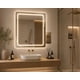 thumbnail image 4 of Espejo LED Decorativo 80x60 cm | Luz Led Touch | Diseño Elegante Moderno para Baño, 4 of 9