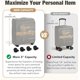 thumbnail image 2 of Maleta Carry On Tonysee TR24019BK02 17 Spinner TSA 25L, 2 of 3