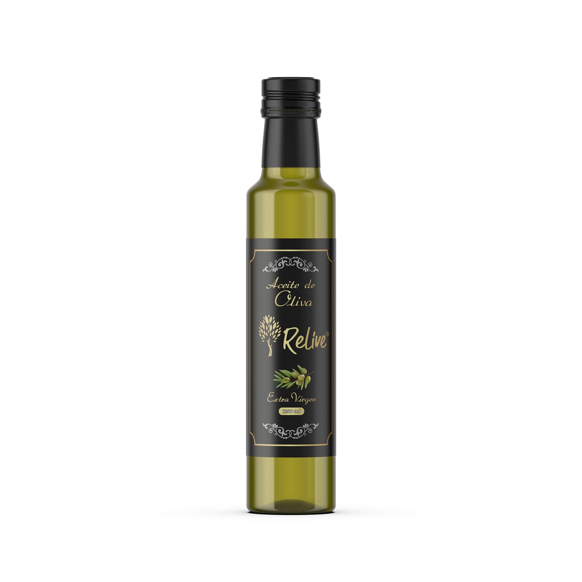 Aceite Oliva Extra Virgen Botella 250 ml Relive
