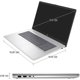thumbnail image 5 of Ordenador portátil HP 17.3 FHD 2024, 32 GB de RAM, SSD de 1 TB, i3-1215U, Windows 11, 5 of 9