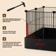 thumbnail image 4 of Corral para Animales Pequeños PAWING 20 Paneles de Alambre Metálico, 4 of 7
