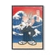thumbnail image 1 of Cuadro Poster Enmarcado Bugs Bunny Kanagawa Decorativo, 1 of 1