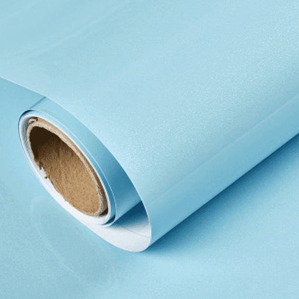 Papel pintado de pared liso papel pintado liso 40cm*1m azul