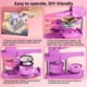 thumbnail image 4 of Kit De Máquina Para Hacer Pines De 58 Mm Diy Color Rosa, 4 of 7