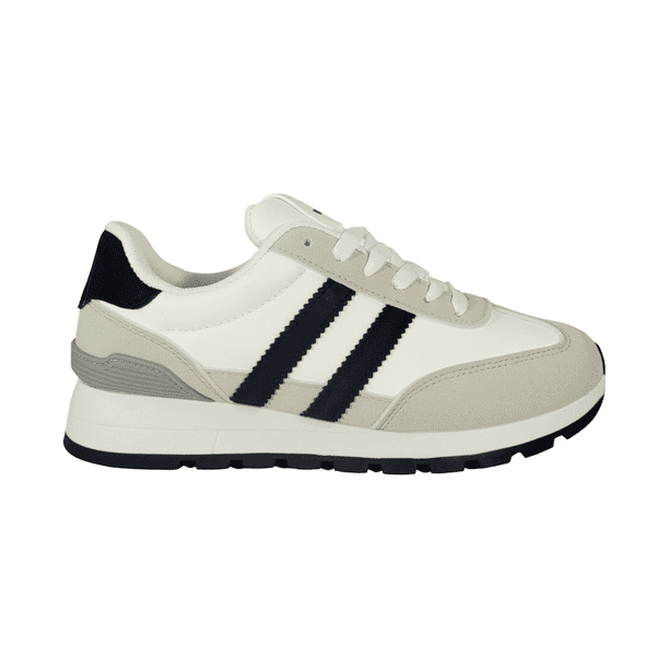 ZAPATILLAS URBANAS SKATER BLANCO/NEGRO MUJER | 769-0231 - Talla 40
