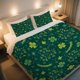 thumbnail image 1 of St. Patrick'S Charm Pattern Duvet Cover Set Choosing This Cartoon Number Printed bedding Is Definitely a Good Choice! Made from Hypoallergenic Breathable, 1 of 1