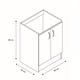 thumbnail image 2 of Módulo Mueble Lavadero Mediano Blanco, 2 of 2